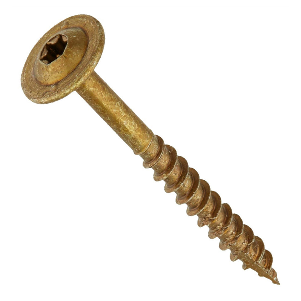 GRK Fasteners 114069 Low Profile Washer Head Drive Style Cabinet Screw, #8 x 1-1/4"