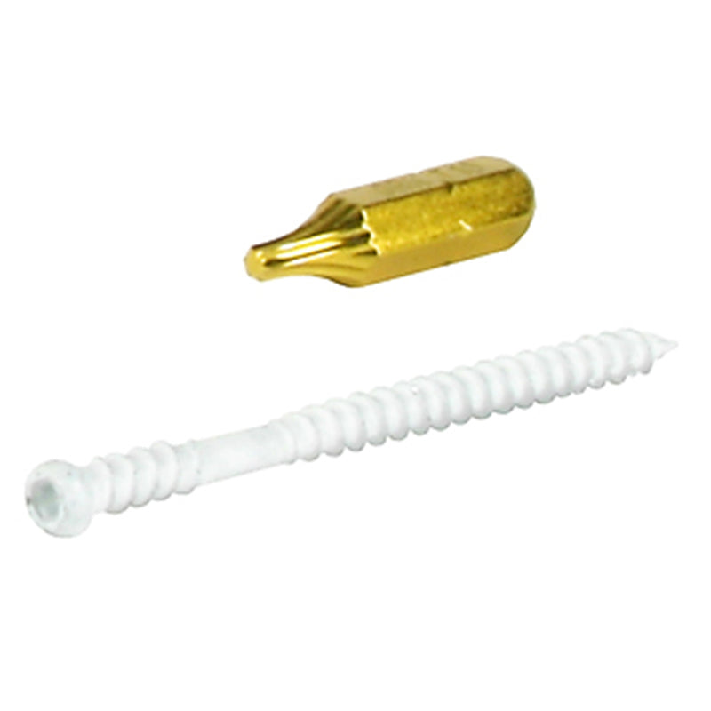 GRK Fasteners 96075 UberGrade Star Trim Head Steel Construction Screws, #8 x 2-1/2 in