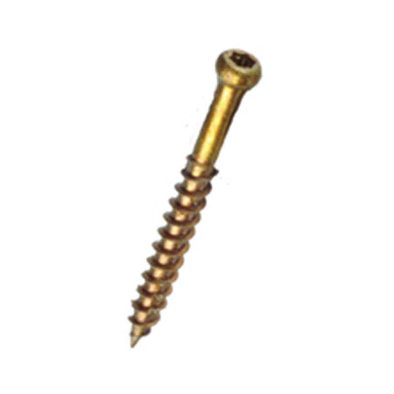 GRK Fasteners 116724 UberGrade Star Trim Head Steel Construction Screws, # 8 x 1-1/2 in