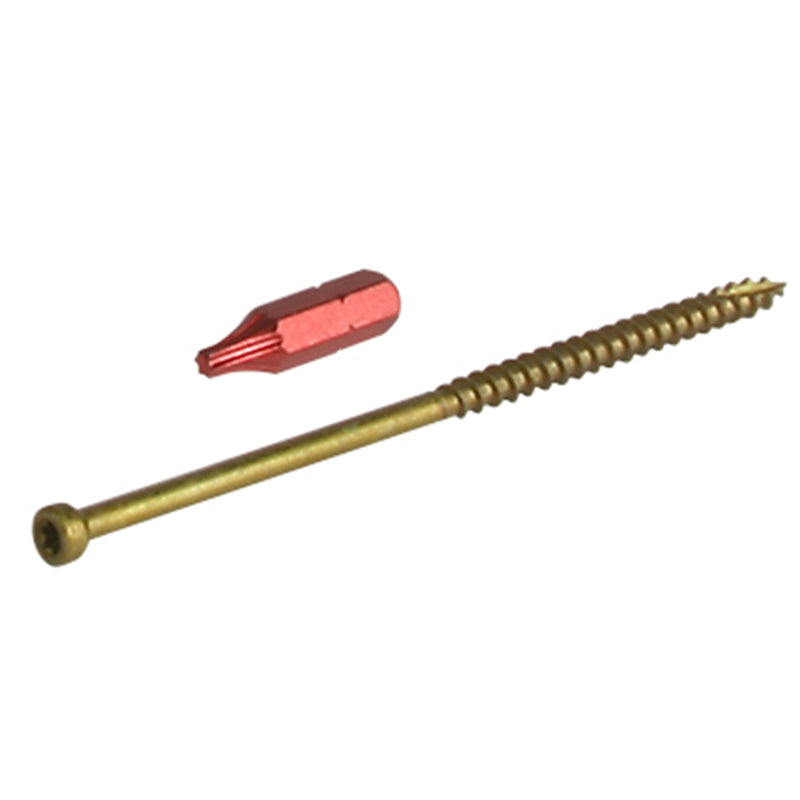 GRK Fasteners 117760 UberGrade Star Trim Head Steel Construction Screws, #9 x 4 in