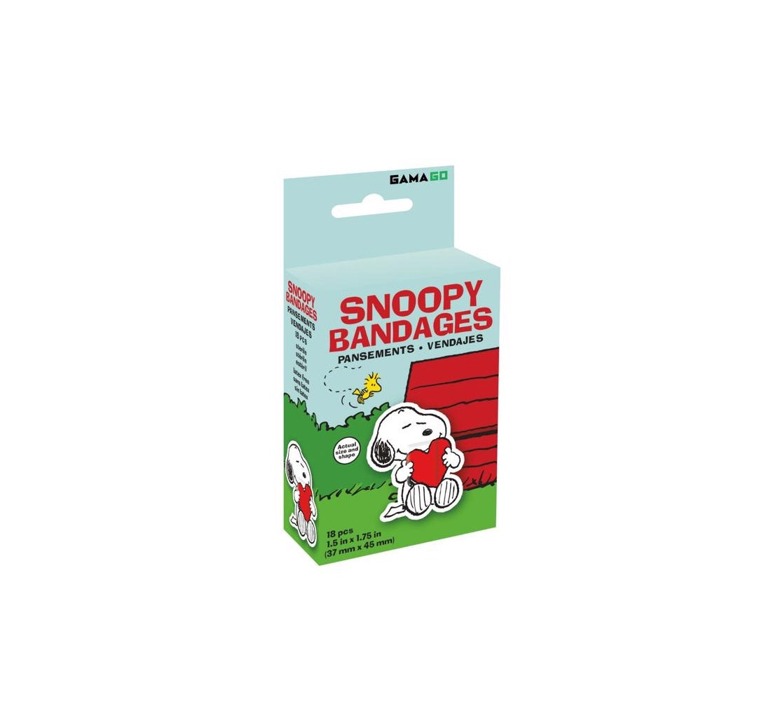Gamago SF2053 Snoopy Bandage, Multicolored