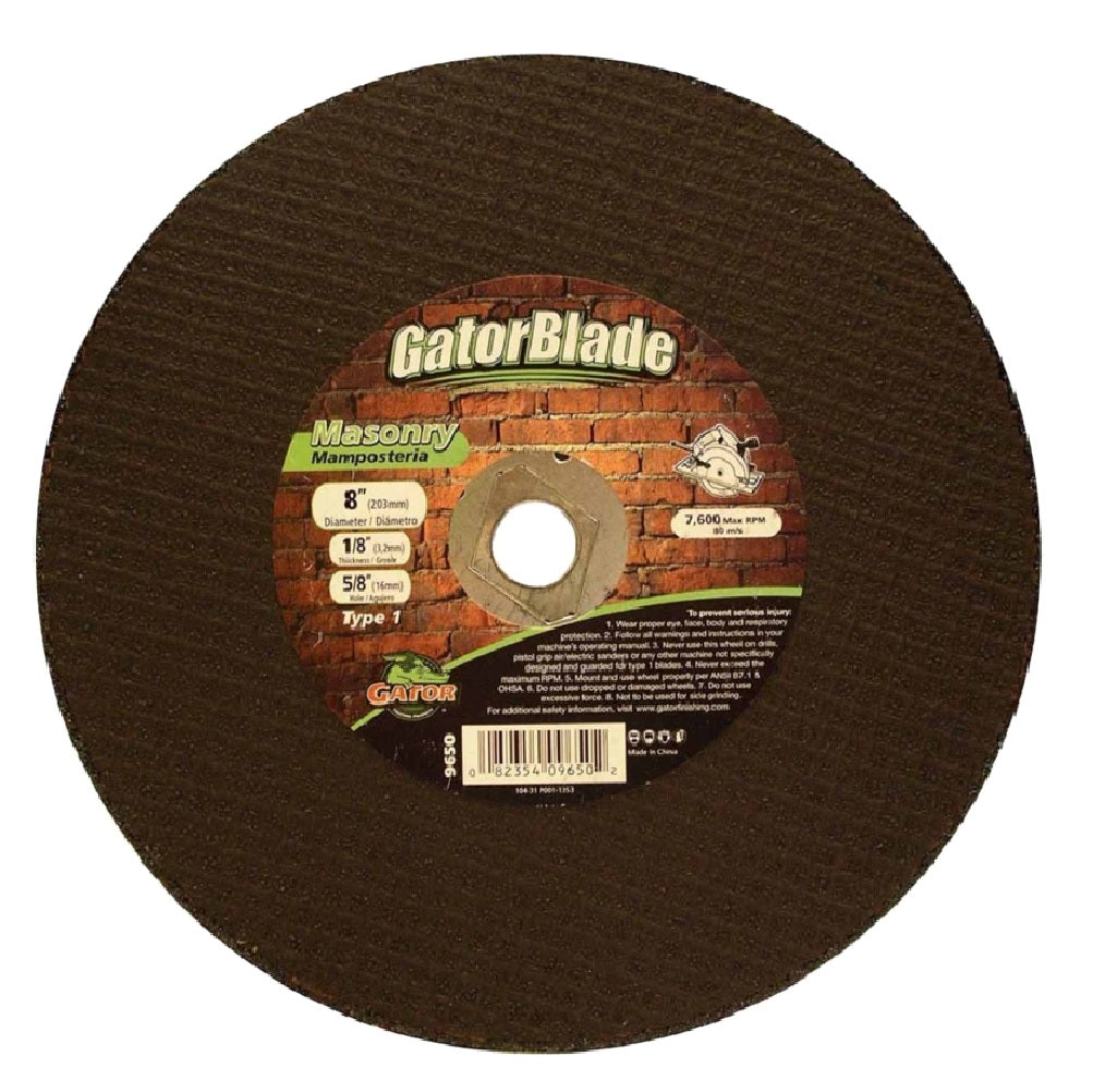 Gator 9650 Cut-Off Wheel, Silicone Carbide