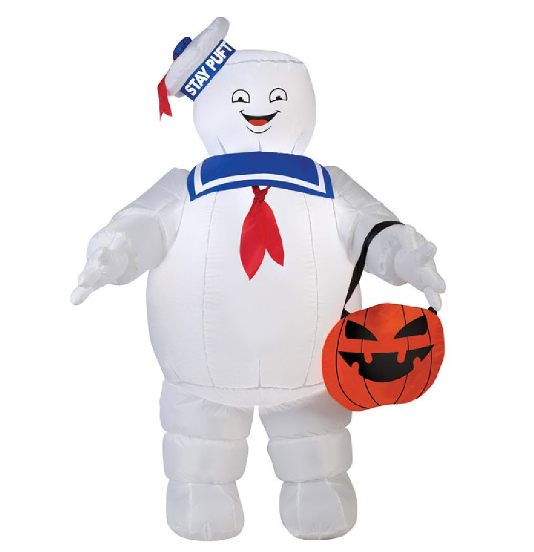 Gemmy 72187 Halloween Inflatable Ghostbusters Stay Puft Marshmallow Man