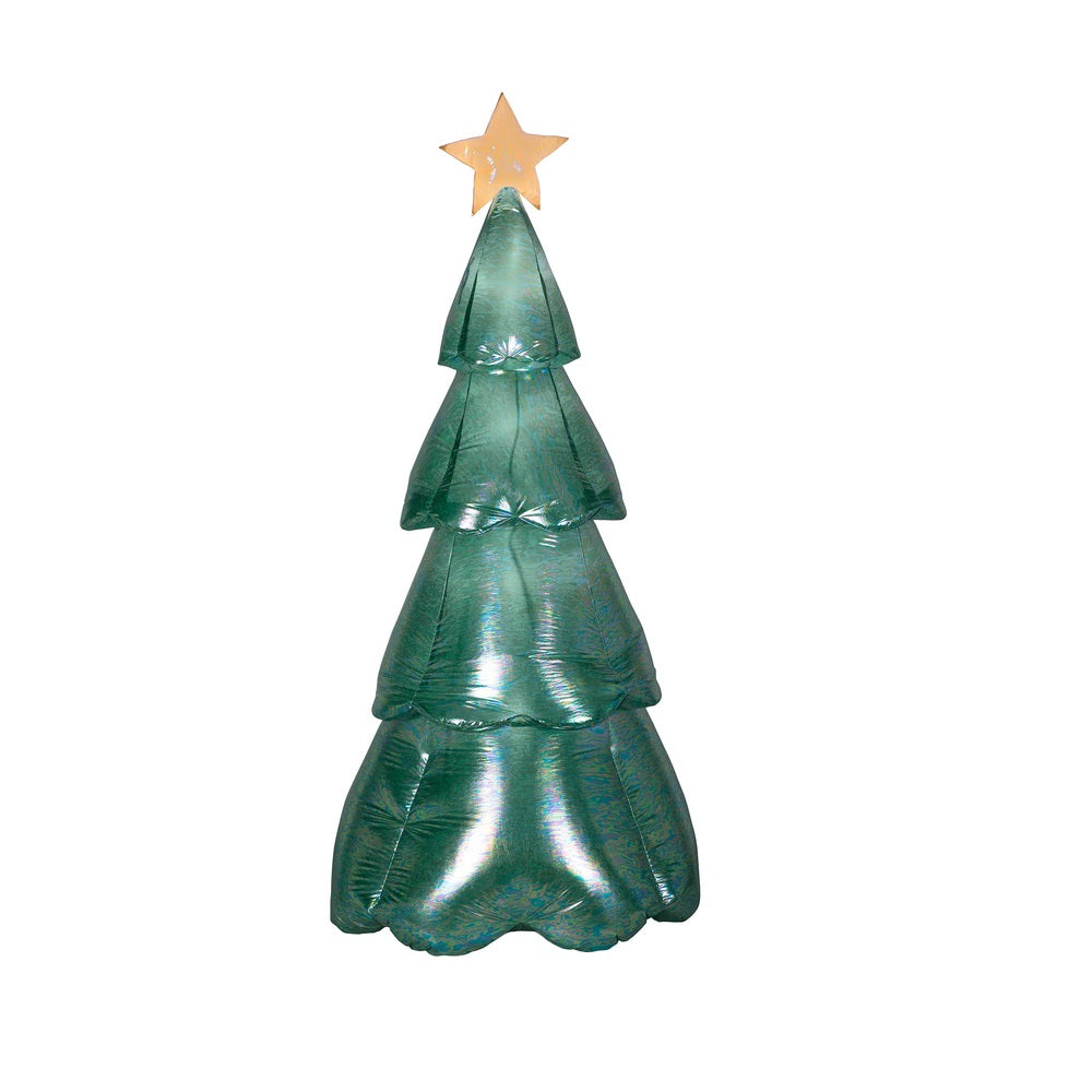 Gemmy 119687 LED Inflatable Iridescent Christmas Tree