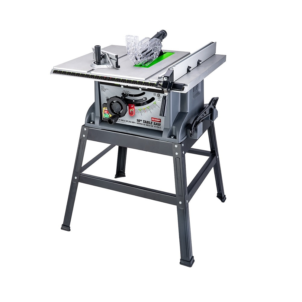 Genesis GTS10SC Table Saw, 120 Volt, 15 AMP