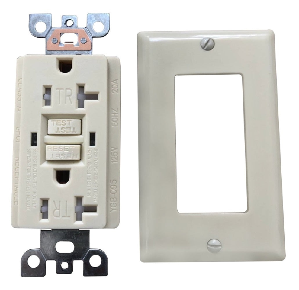 Genmax Corporation TR20VST Tamper resistant GFCI receptacle/outlet