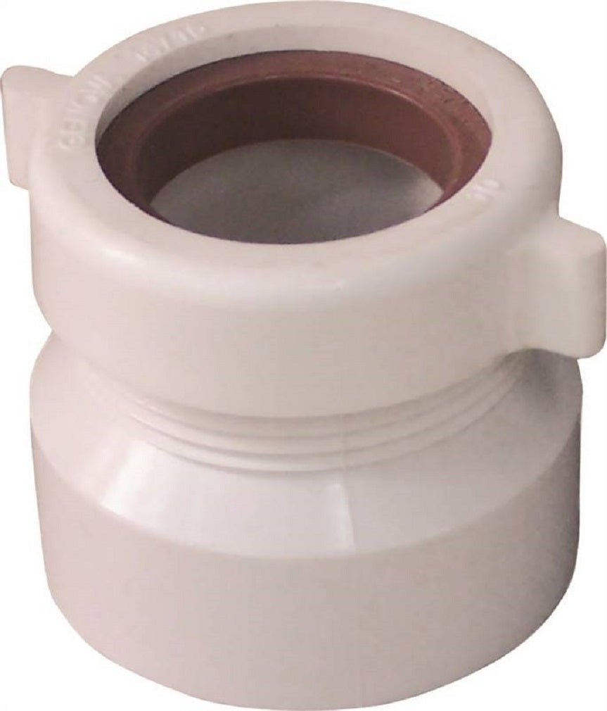 Genova 192859A Trap Adapter, PVC, White