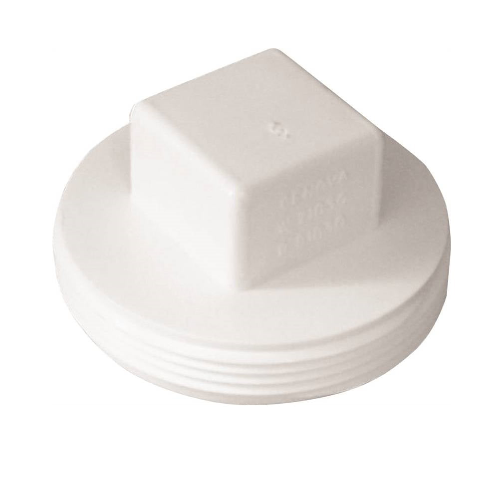 Genova 414243BC Pipe Plug, White, 3 in