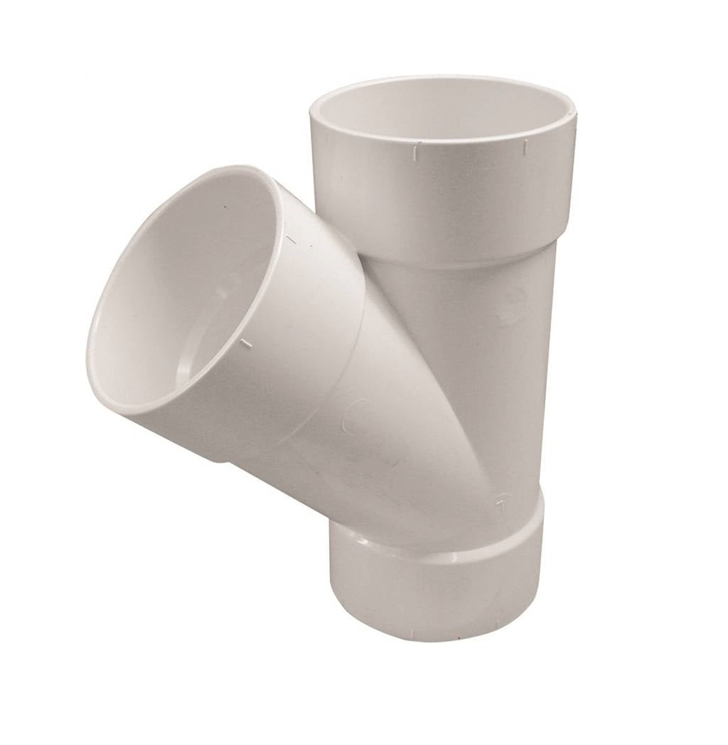 Genova 414135BC Pipe Wye, 6 in x 6 in x 4 in
