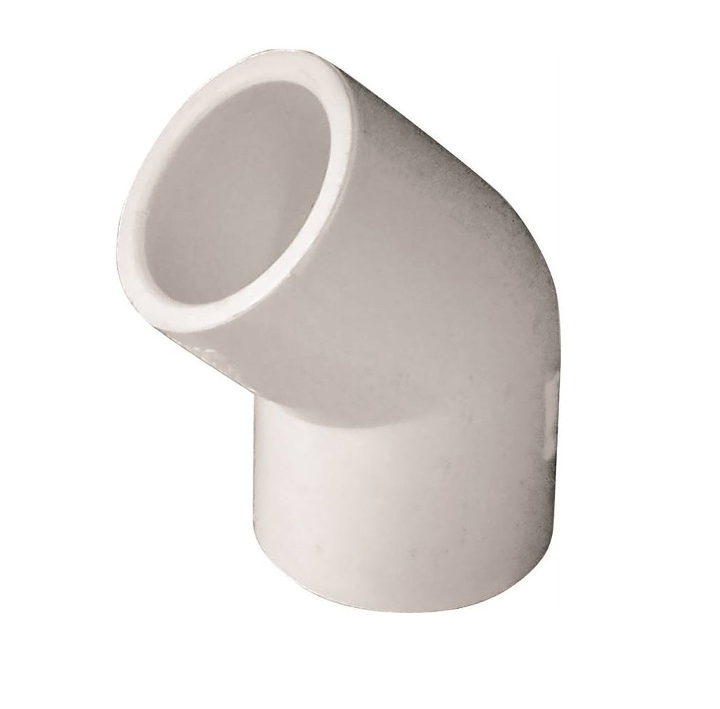 Lasco 417005BC 45 Degree Pipe Elbow, 1/2 Inch