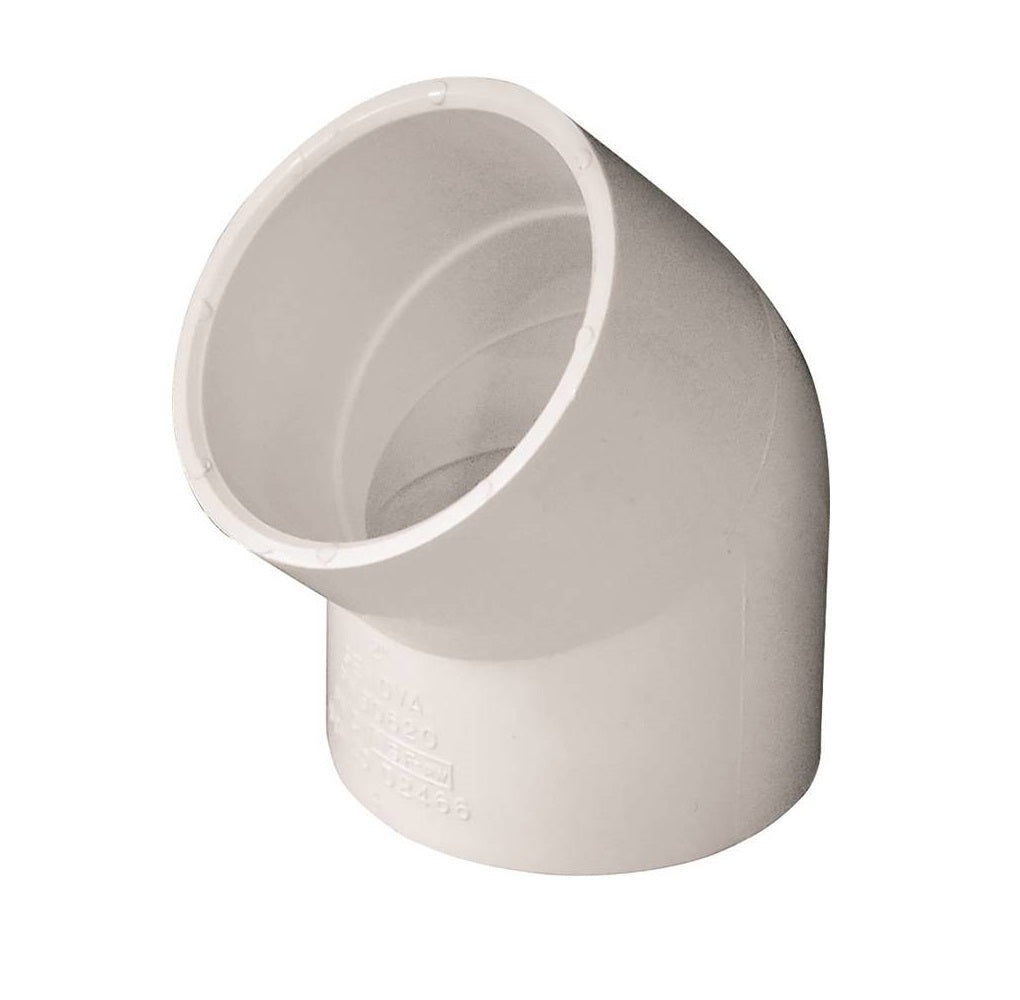 Genova 417020BC 300 Series 45 Degree Pipe Elbow, 2 in