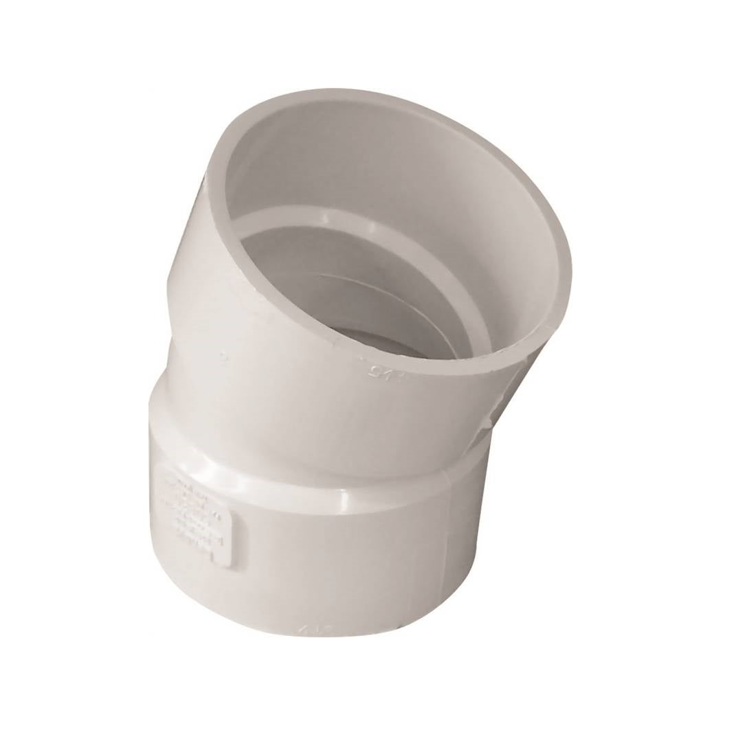 Genova 414206BC 400 Series 22.5 Degree Pipe Elbow, 6 in