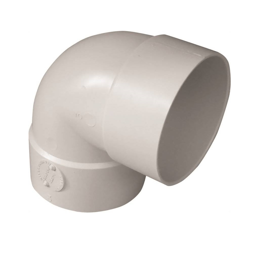 Genova 414153BC 400 Series 90 Degree Pipe Elbow, 3 in