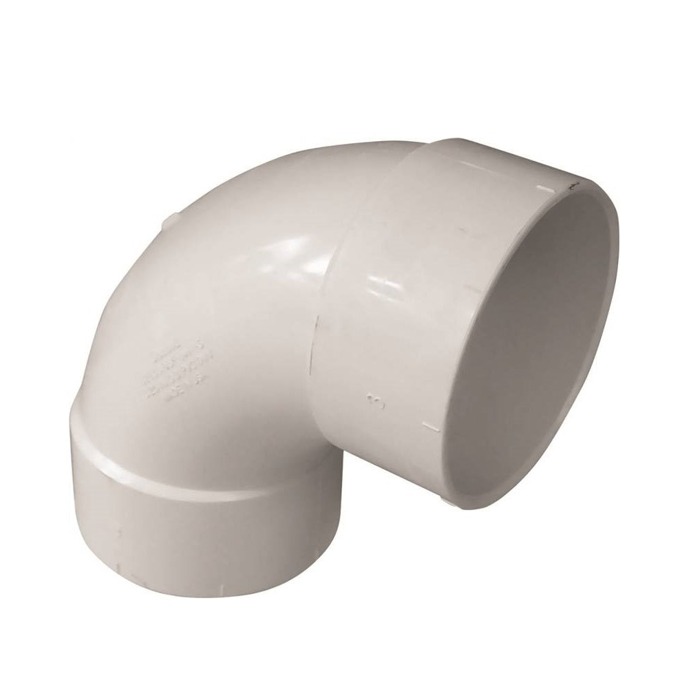 Genova 414163BC 400 Series 90 Degree Pipe Elbow, 3 in