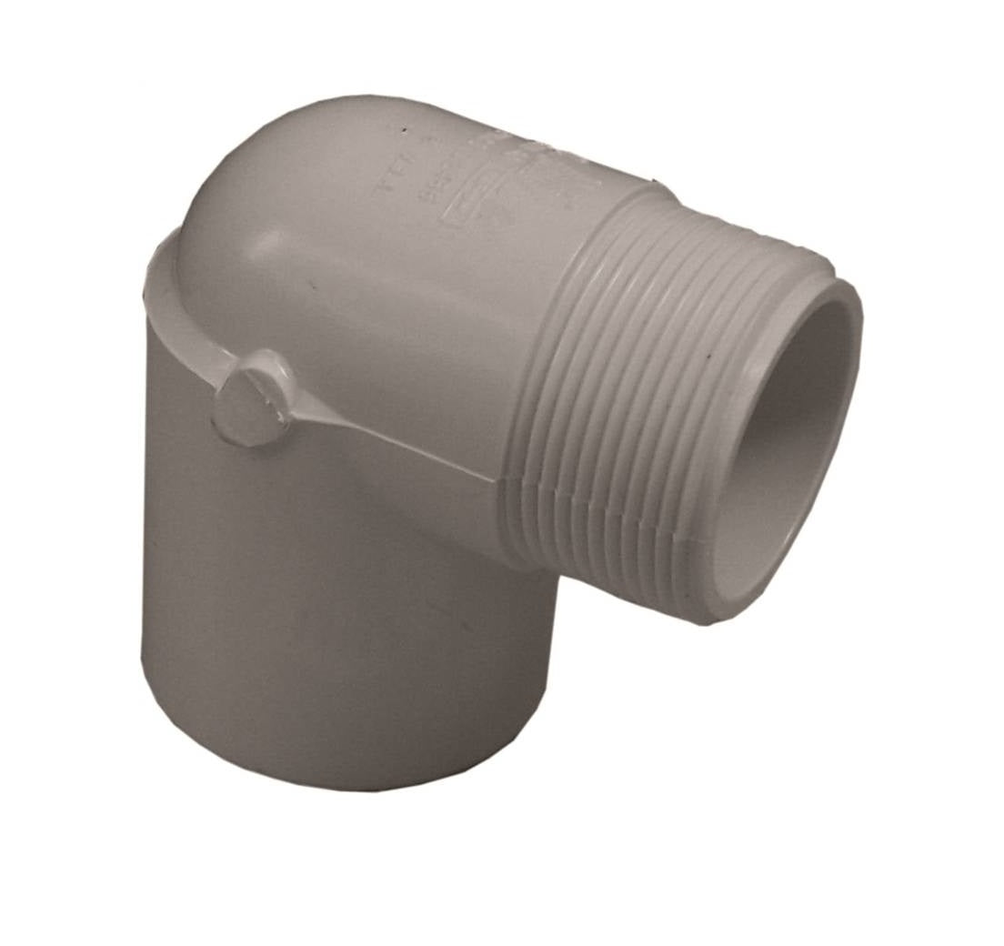 Lasco 412007BC 300 Series 90 Degree Street Pipe Elbow, 3/4 Inch