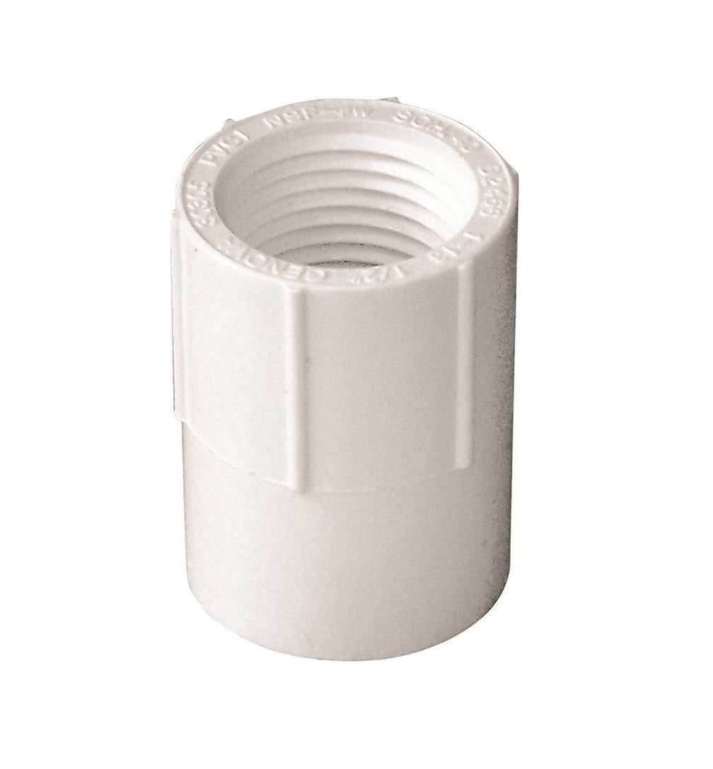 Lasco 435005BC Female Adapter, White