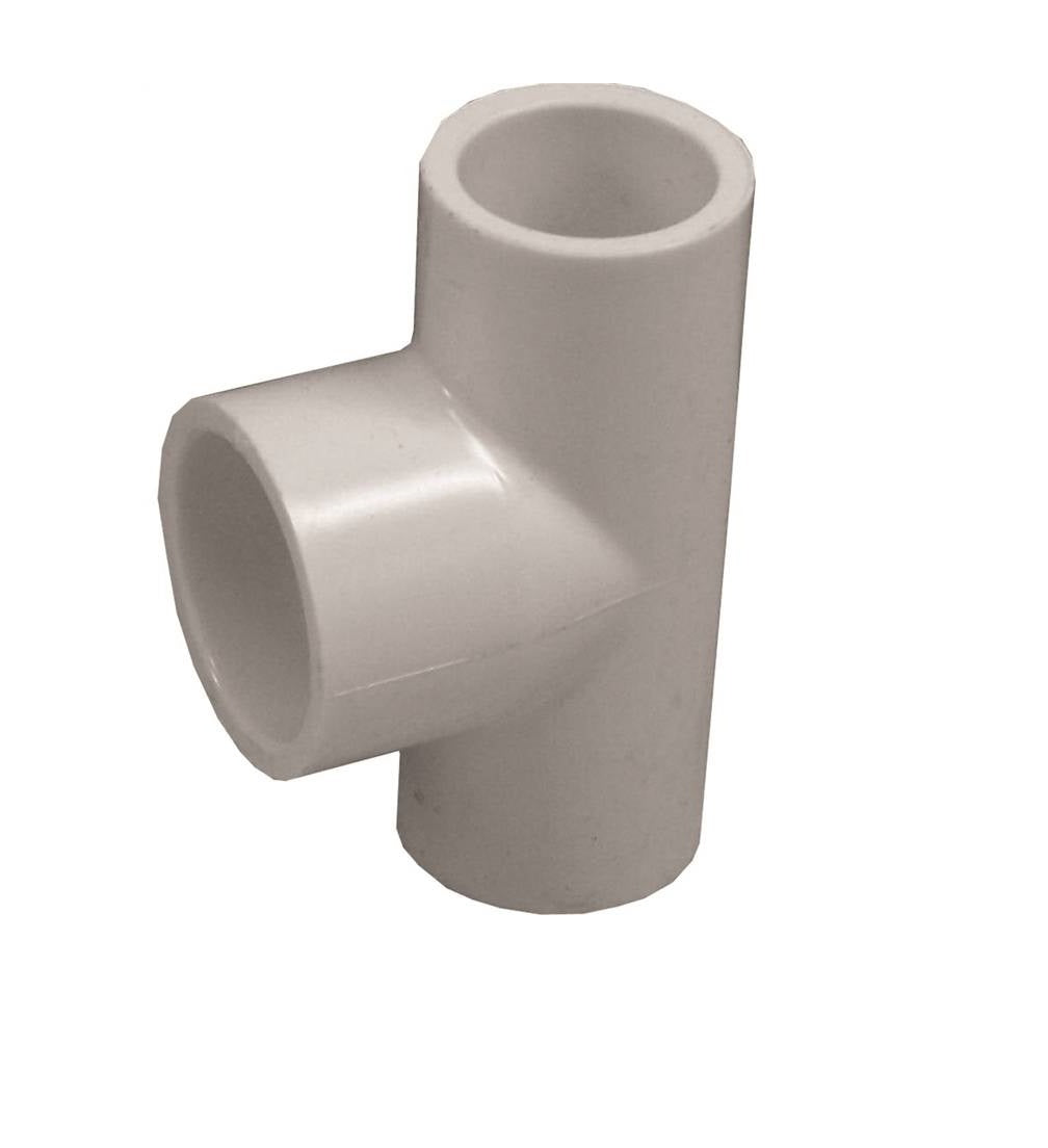 Lasco 401074BC 300 Series Pipe Reducing Tee, 1/2 Inch x 3/4 Inch