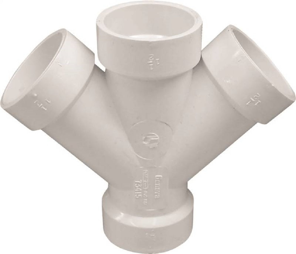 Genova 192351L/73415 PVC Pipe Wye, 1-1/2 Inch