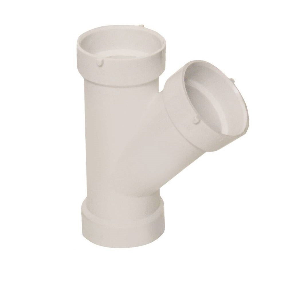 Genova 192302L Pipe Wye, 2 in