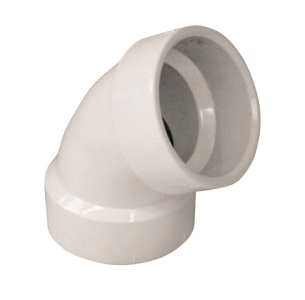 Genova 192601 700 Series 60 Degree Drain Pipe Elbow, 1-1/2 in