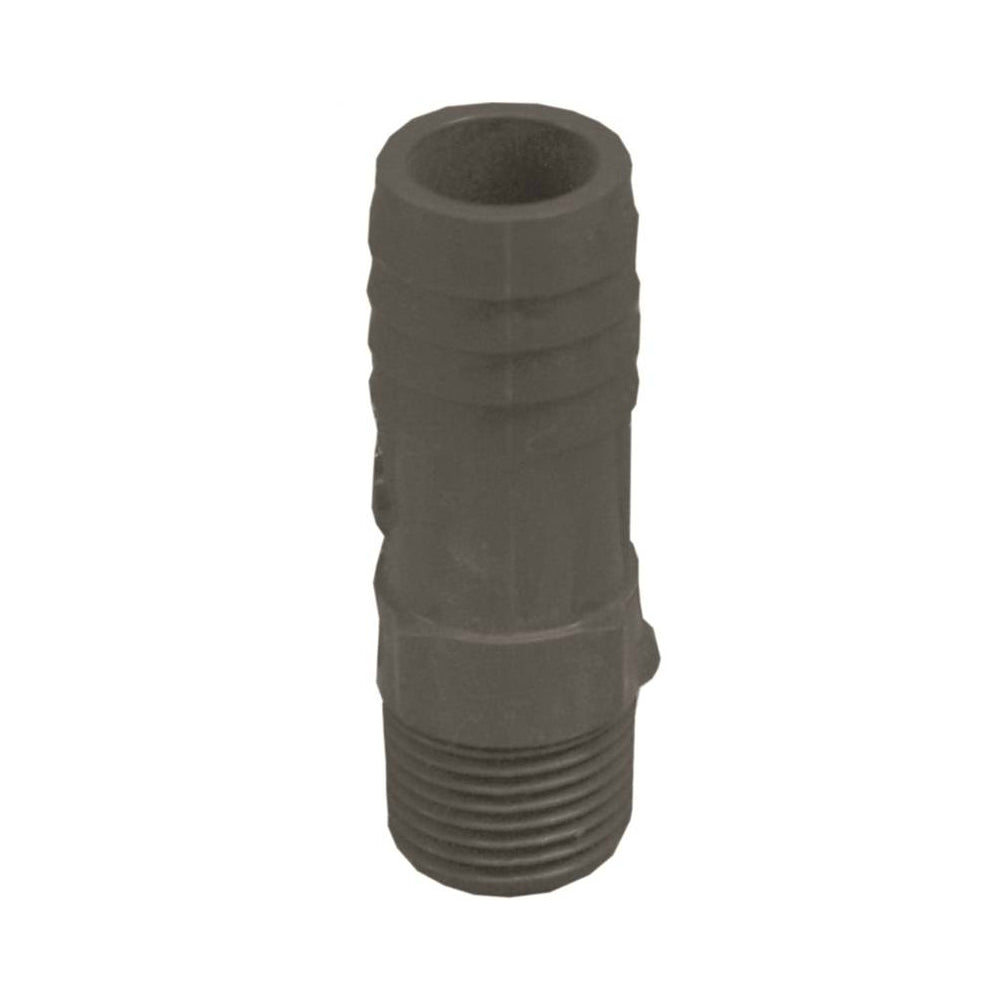 Genova UPPIA-0507 Insert Adapter, 3/4 in Insert x 1/2 in MIP, 200 PSI