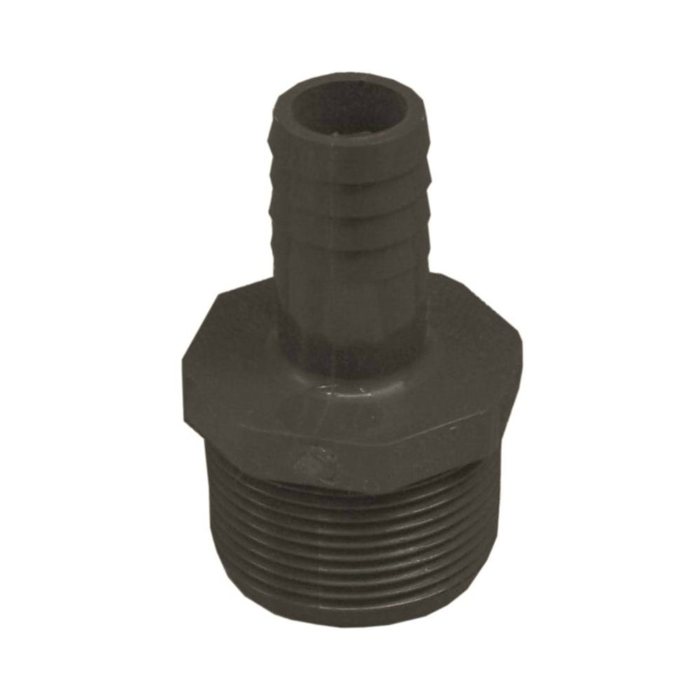 Genova UPPRA-1207 Insert Adapter, 3/4 in Insert x 1-1/4 in MIP, 200 PSI