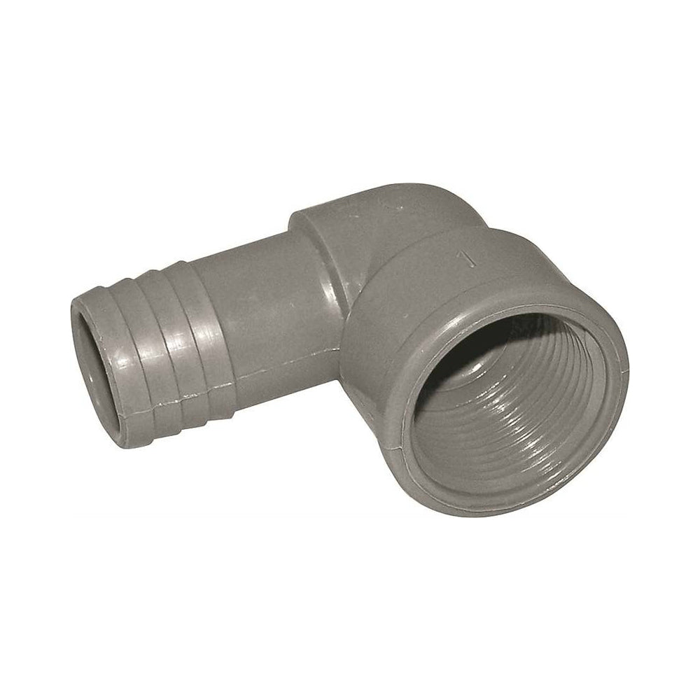 Genova UPVCFE-10 Insert Elbow, 1 In Insert X Fip, 200 PSI