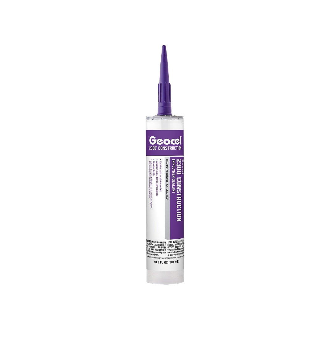 Geocel GC66902 2300 Series Construction Tripolymer Sealant, 10.3 Oz