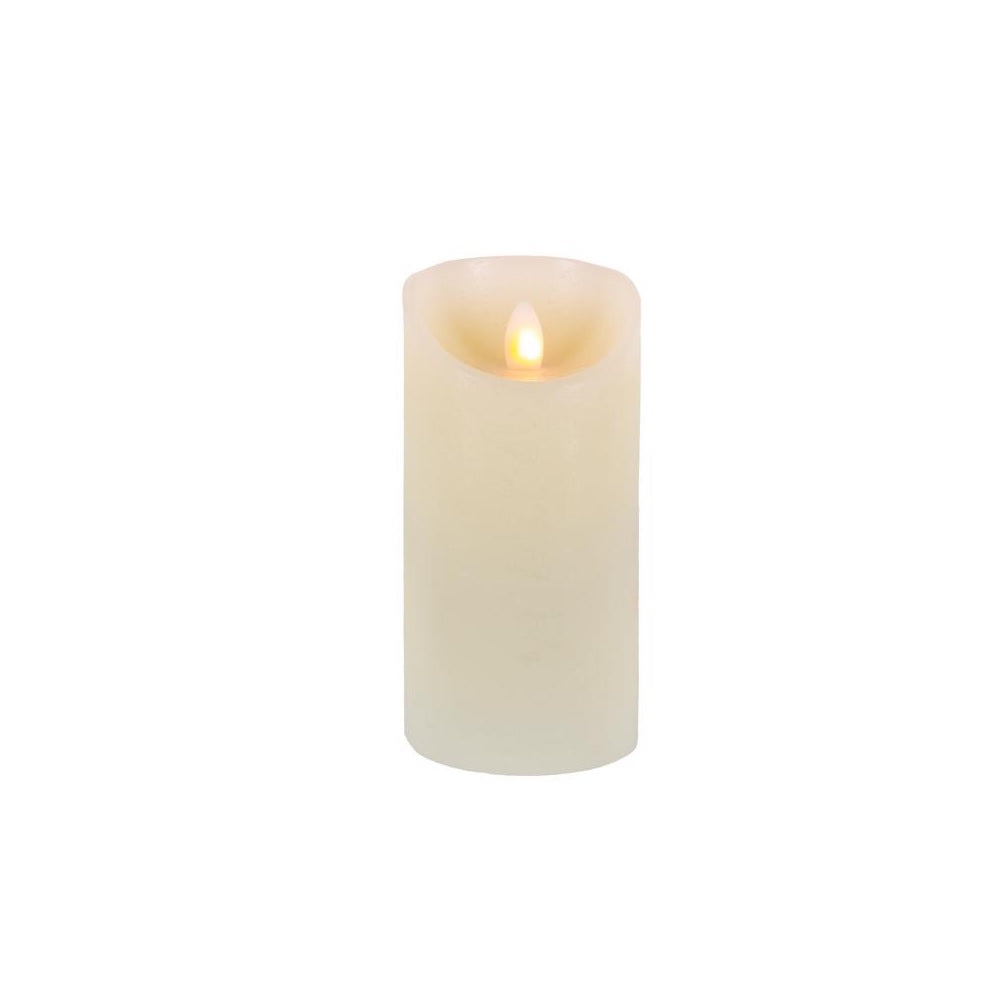 Gerson 44610 Flameless Pillar Candle, 6 Inch x 3 Inch