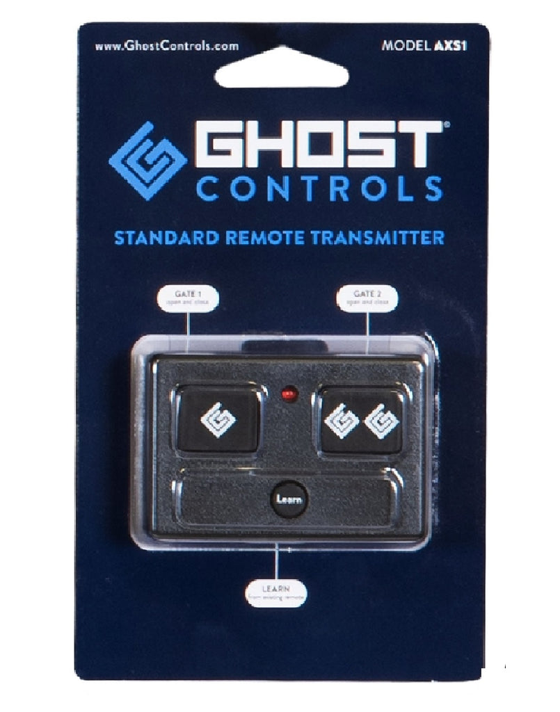 Ghost Controls AXS1 Remote Control Transmitter, 100-Feet — LIfe and Home