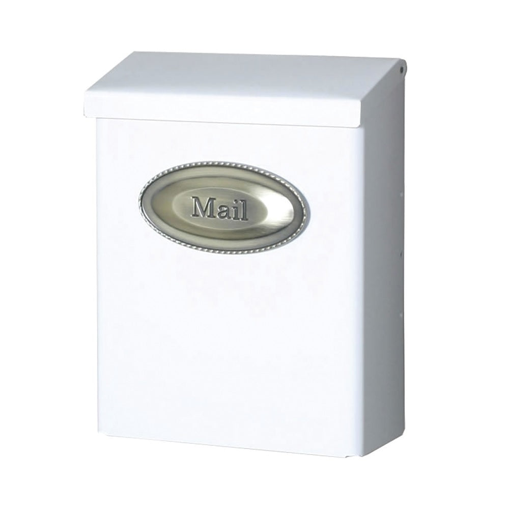 Gibraltar Mailboxes DVKW00AM Designer Wall Mount Mailbox, Galvanized Steel