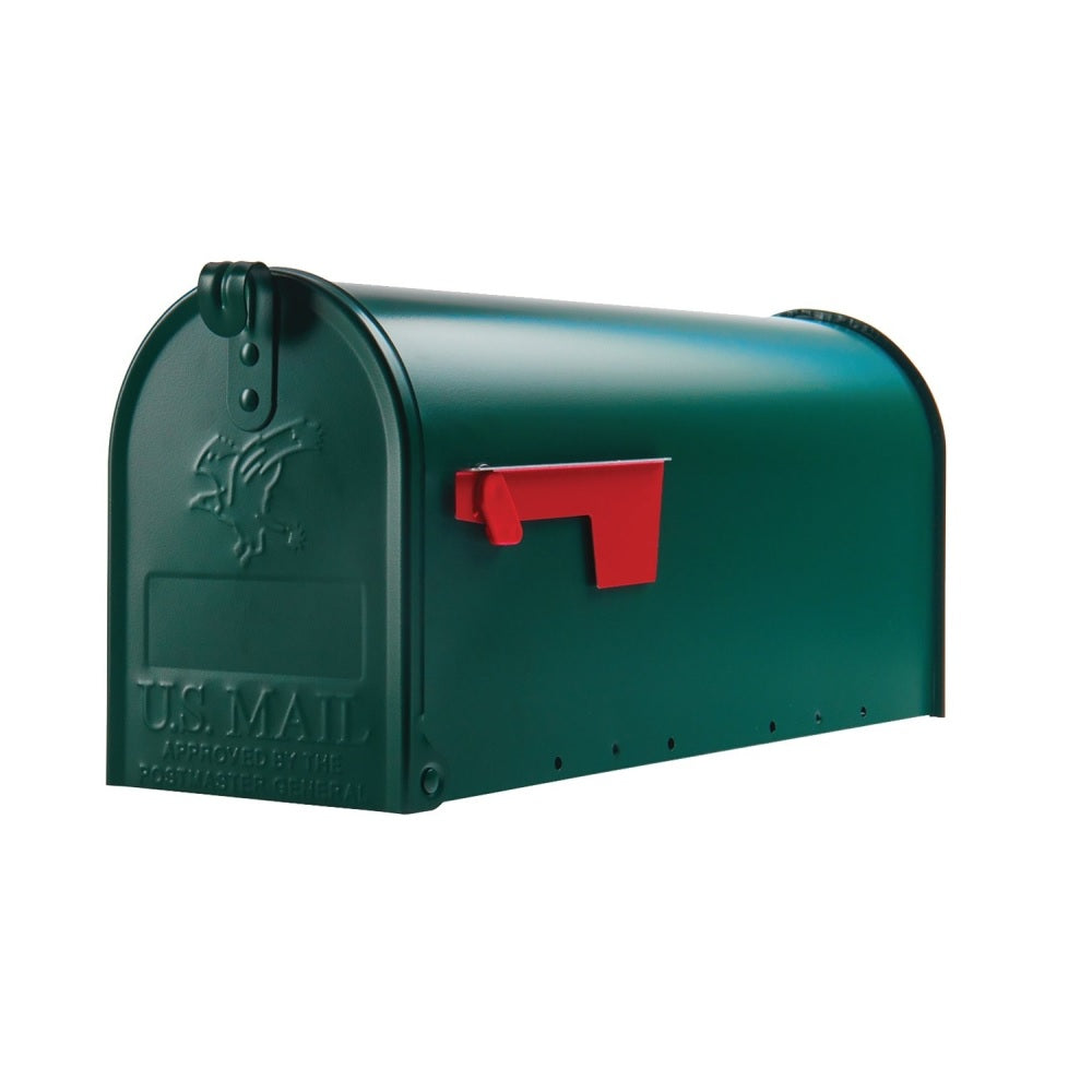 Gibraltar Mailboxes E1100GAM Elite Rural Mailbox, Green