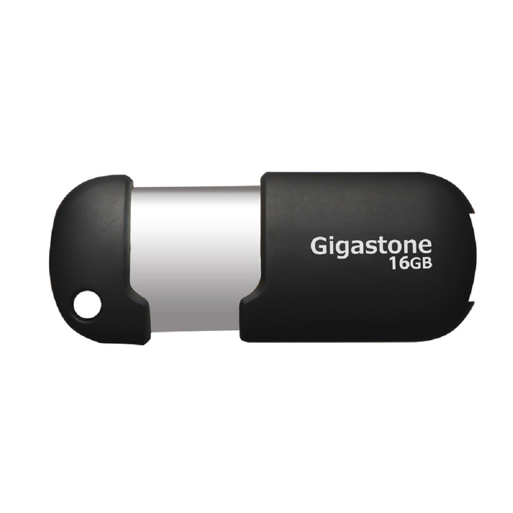 Gigastone GS-Z32GCNBL-R Flash Drive, 32 GB, Black