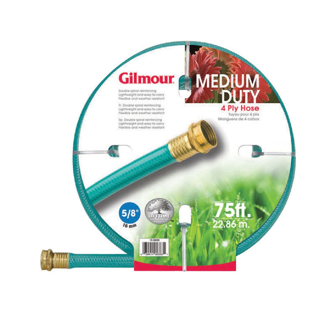 Gilmour 816751-1014 Medium Duty Garden Hose, Blue, 75Ft