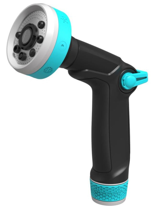 Gilmour 843122-1001 Swivel Connect Adjustable Heavy Duty Hose Nozzle, 8 Pattern