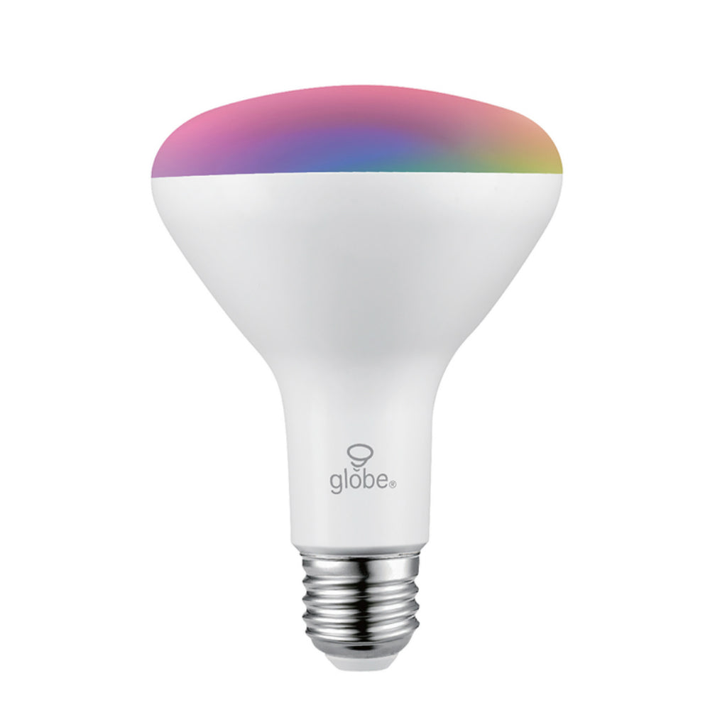 Globe 50035 BR30 Smart WiFi LED Bulb, 5000 K