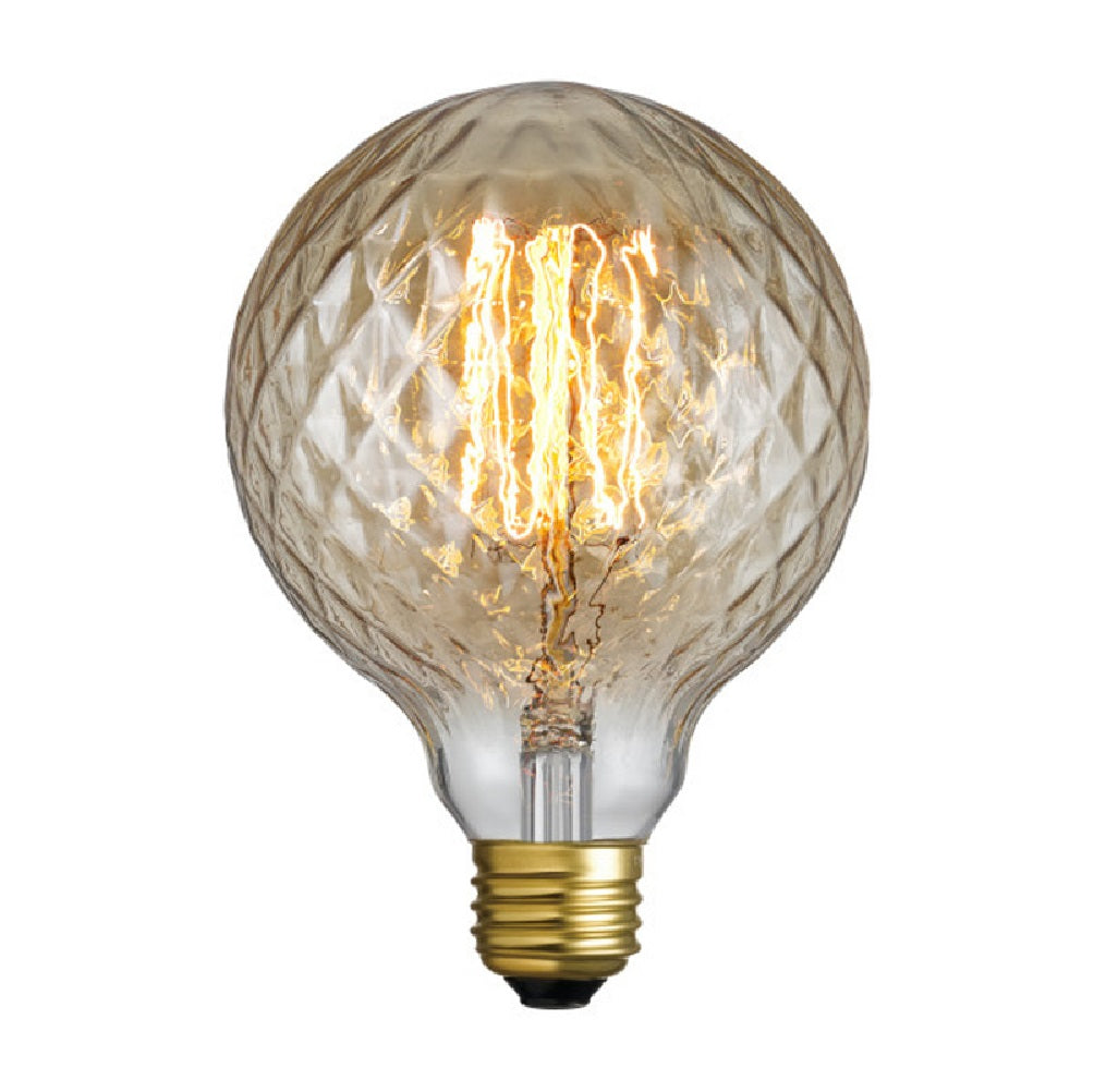 Globe 83003 Designer Miel G25 Vintage Incandescent Bulb, Soft White