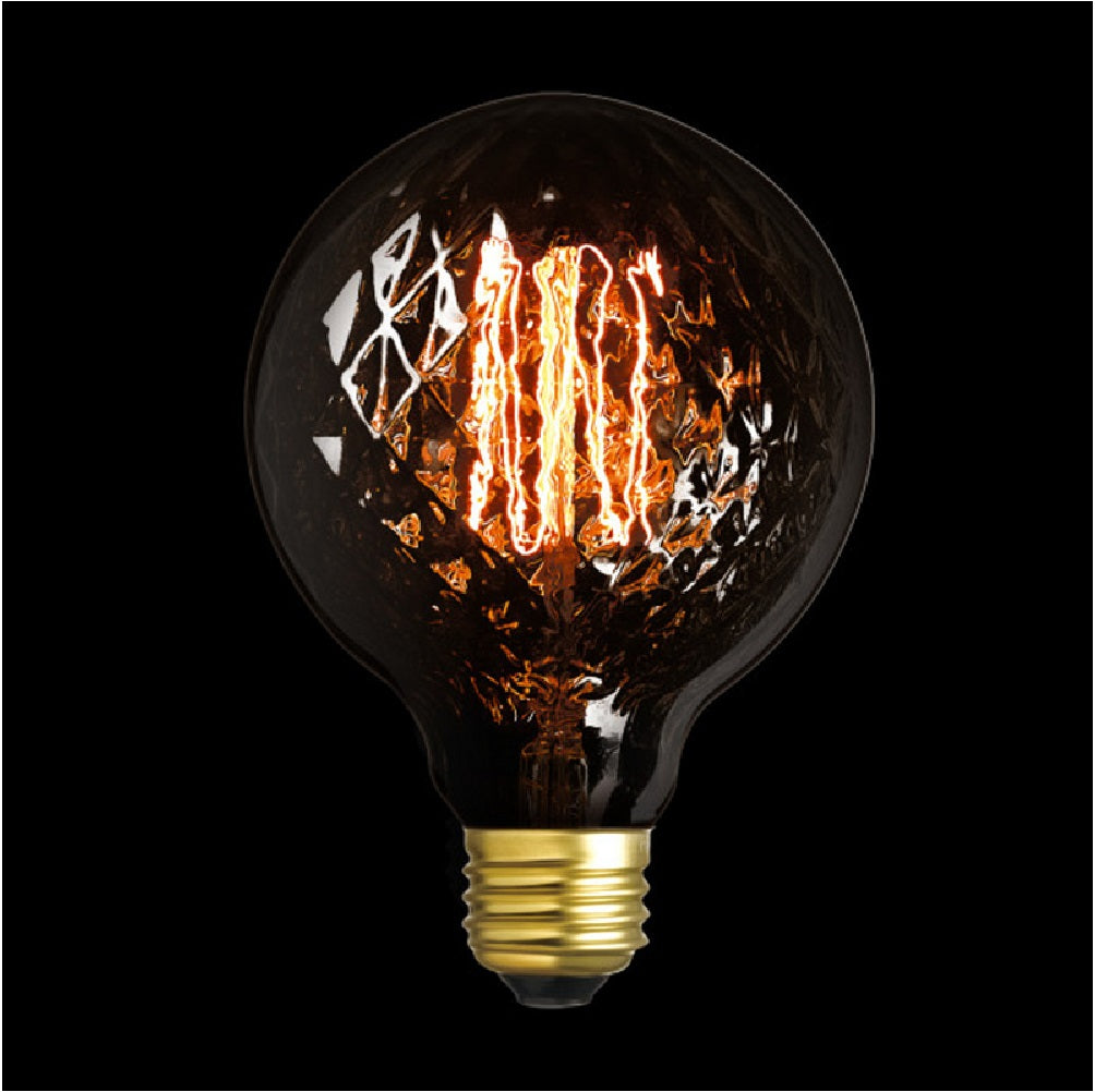 Globe 83003 Designer Miel G25 Vintage Incandescent Bulb, Soft White