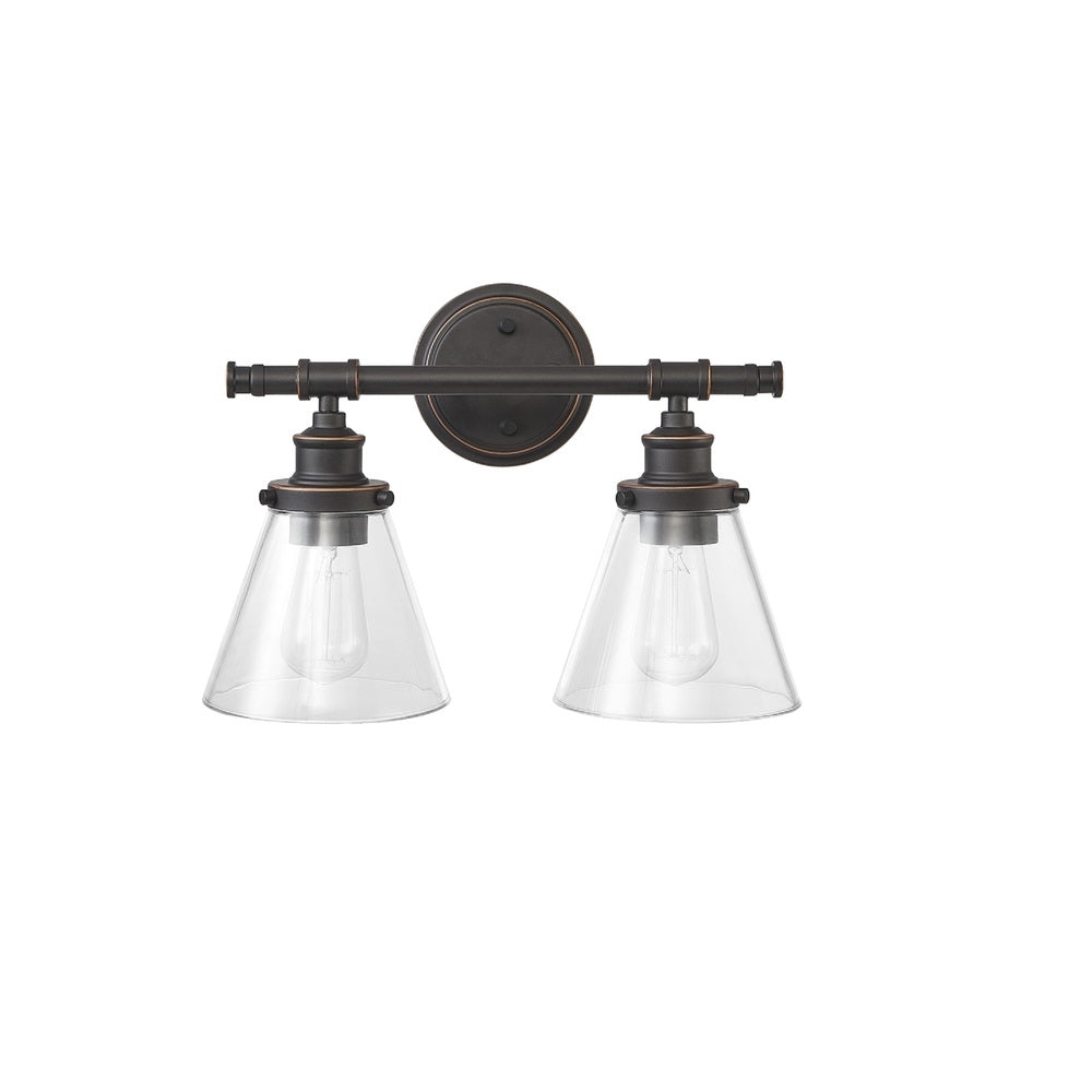 Globe Electric 51444 Parker 2-Light Wall Sconce, 60 Watts, 120 Volt