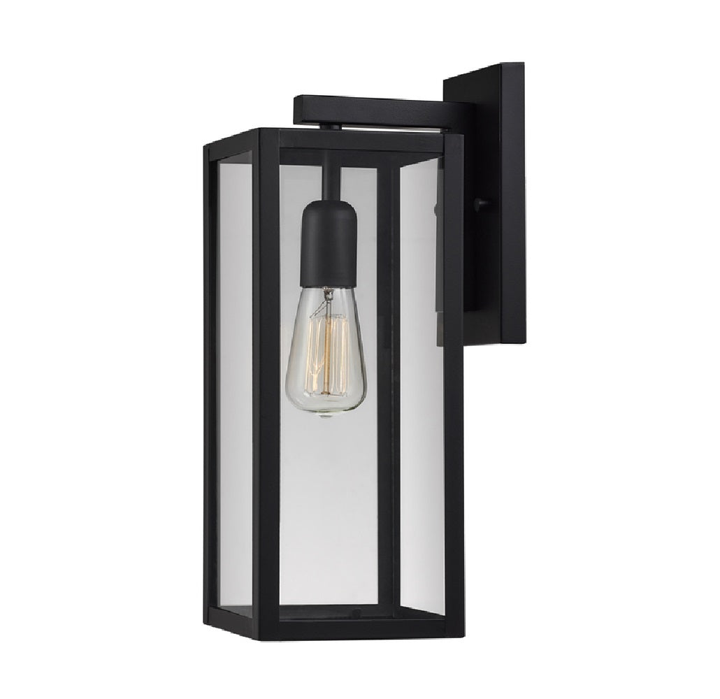 Globe 44314 Vintage Hurley Wall Sconce, Matte, Black