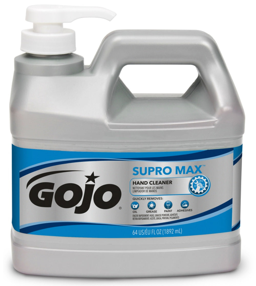 Gojo 0972-04 Supro Max Hand Cleaner, 0.5 Gallon, Floral Scent