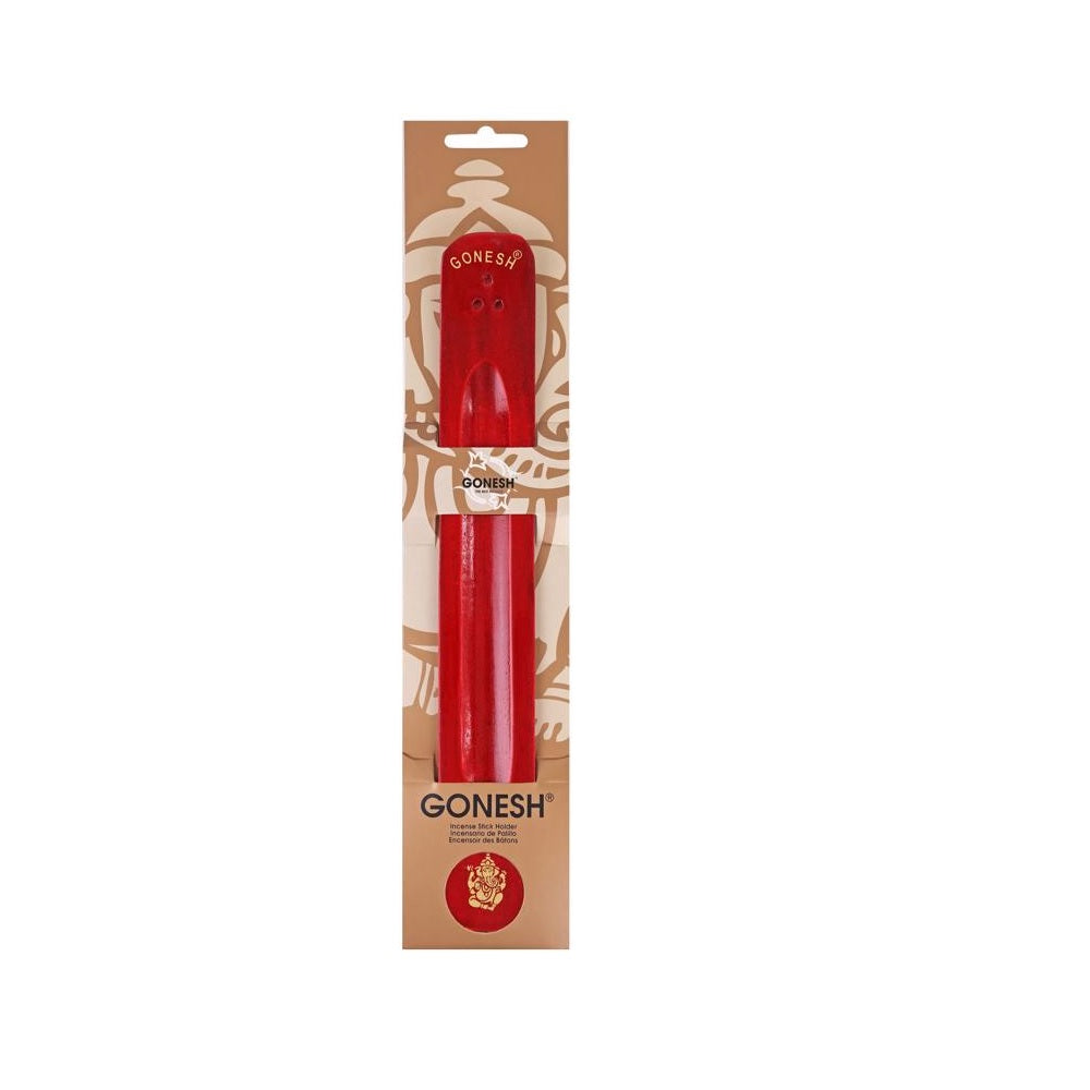 Gonesh GOWSPR-R Incense Stick Holder, Red