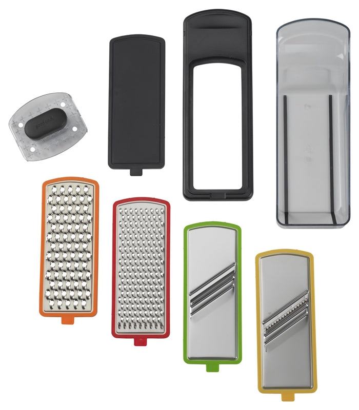 Good Cook 20334 Mandolin Grater Set with 4 Blades
