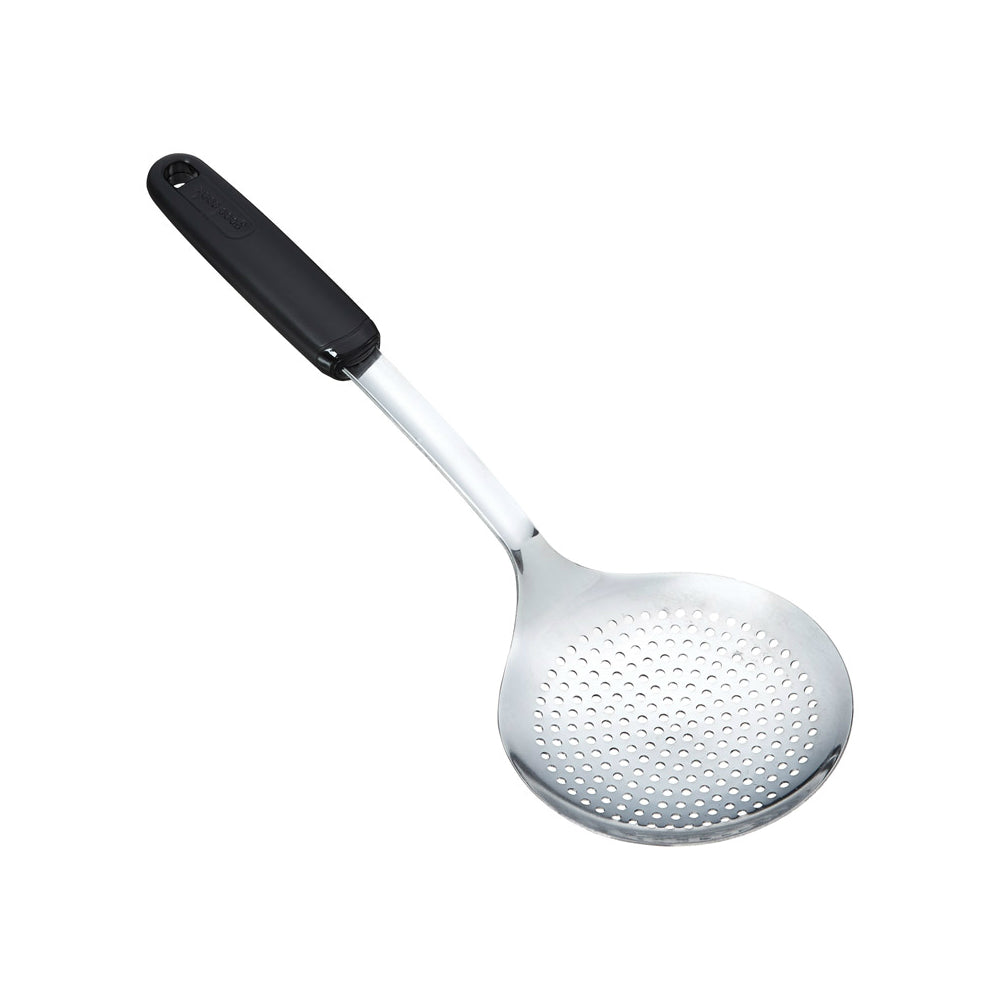 Good Cook 25689 Skimmer Strainer, Black/Silver, 13"