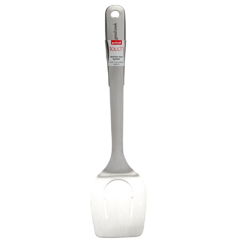 Good Cook 20436 Slotted Turner Spatula, Stainless Steel