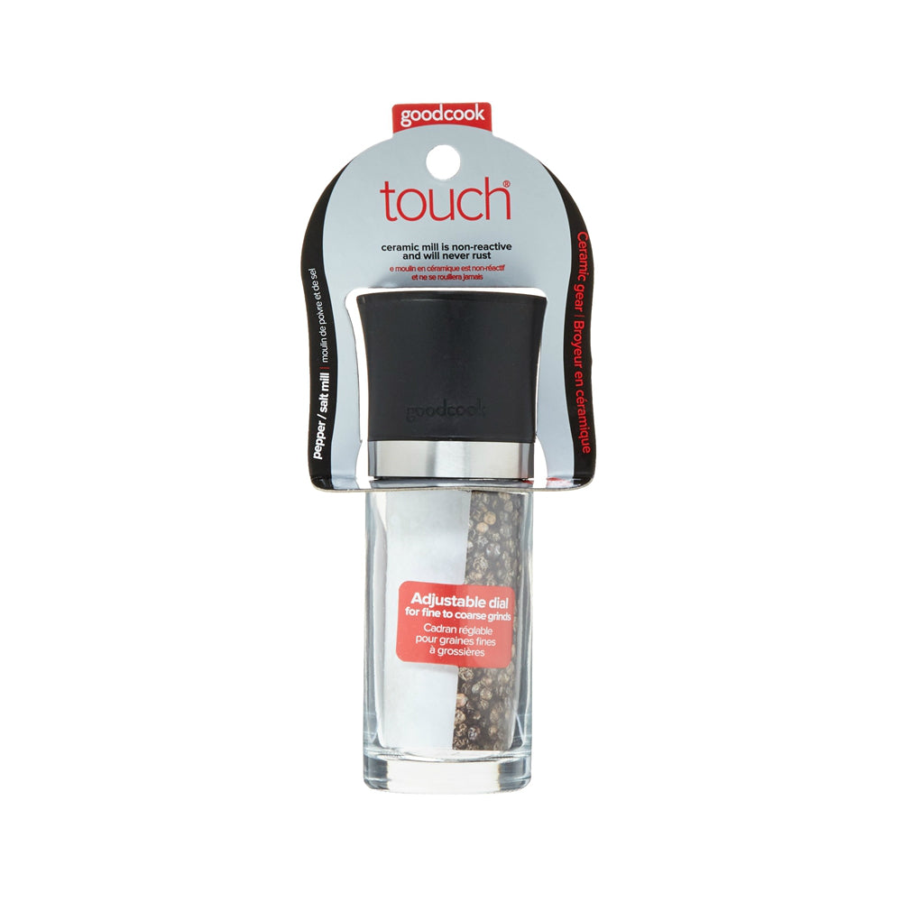 Good Cook 20505 Touch Pepper / Salt Mill, 5.5 Oz