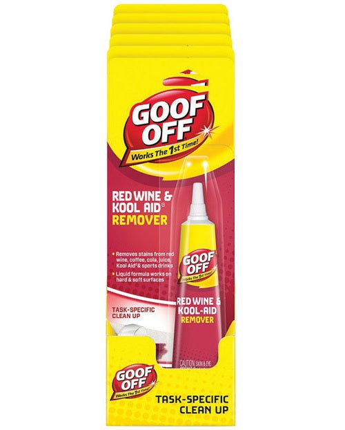 Goof Off FG813 Red Wine & Koolaid Remover, .62 Oz