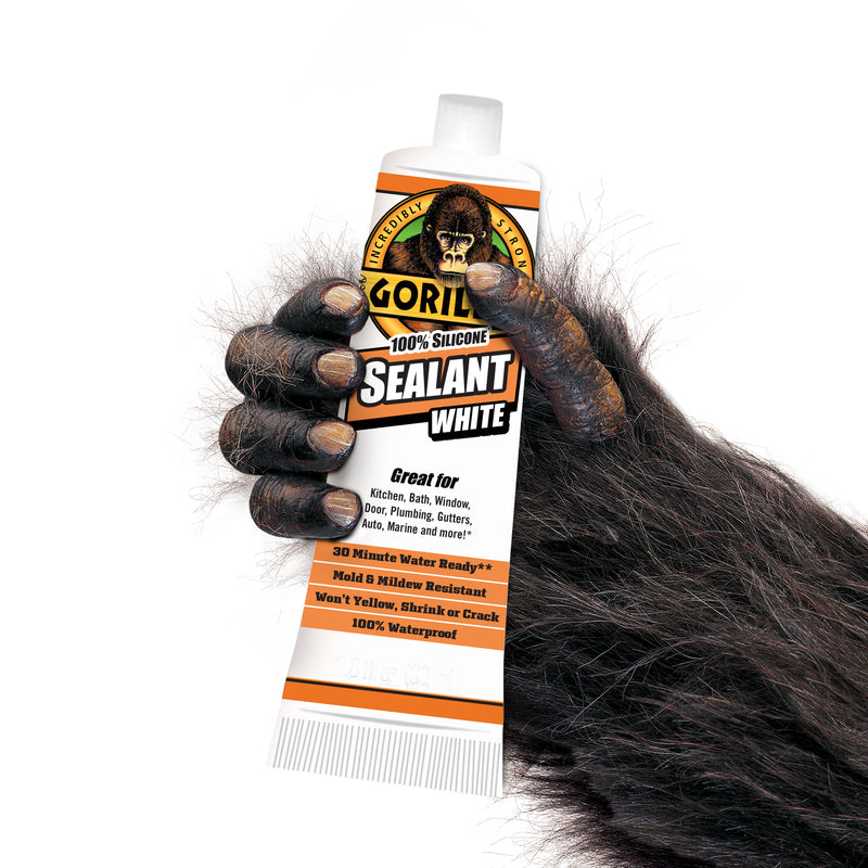 Gorilla 8060810 All Purpose Caulk Sealant, 2.8 oz
