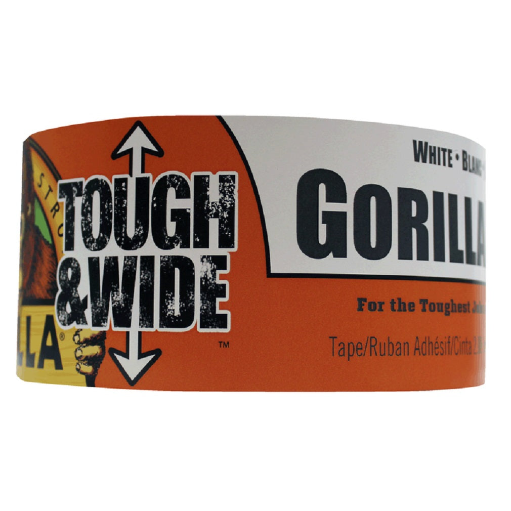 Gorilla 6025302 Duct Tape 2.88" W x 25" L, White