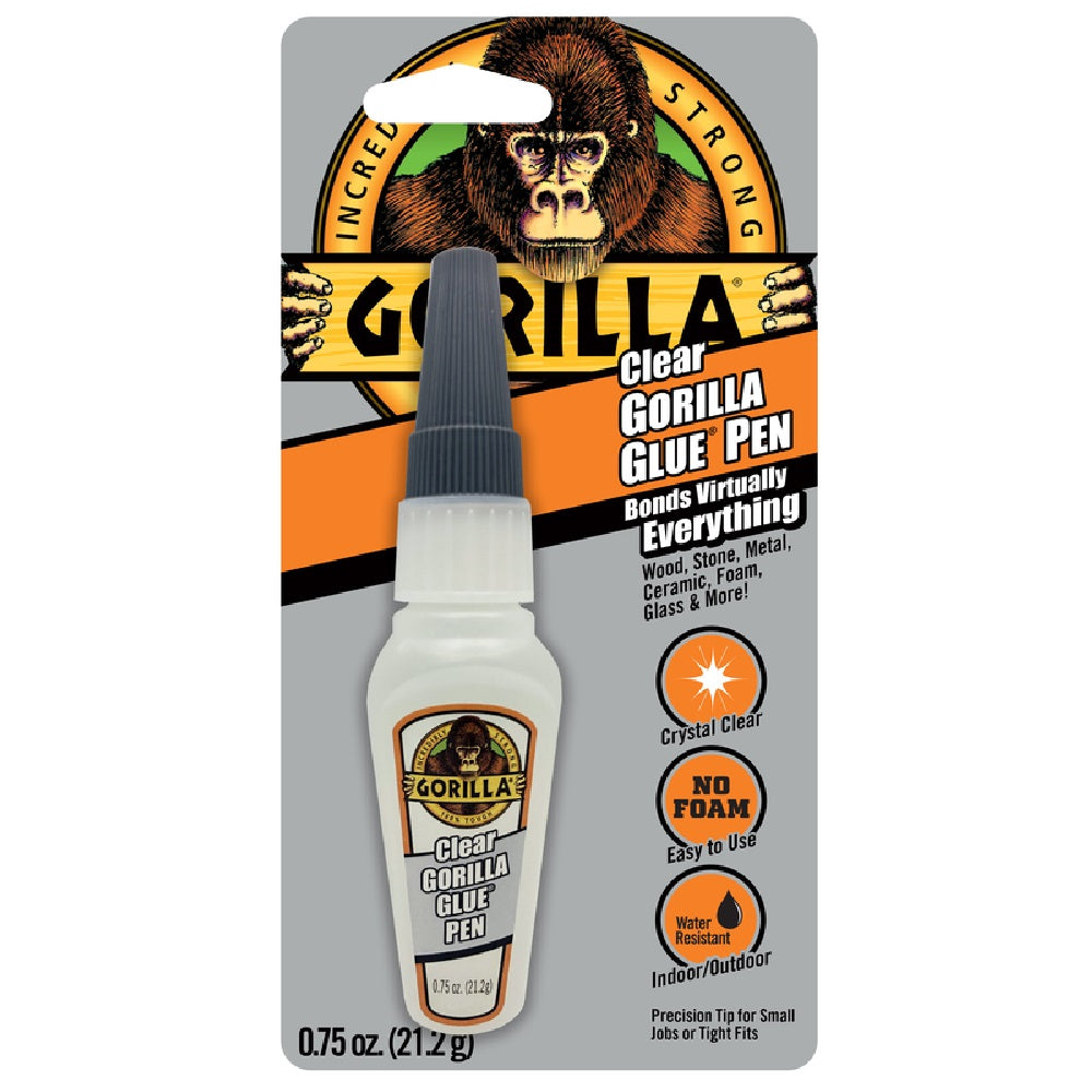Gorilla 102175 Extra Strength Glue Pen, 0.75 Oz